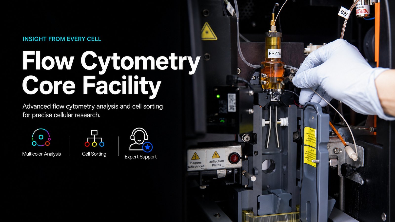 Flow Cytometry Core Facility 인포그래픽
